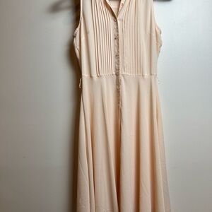 Nanette Lepore Cream Midi Dress